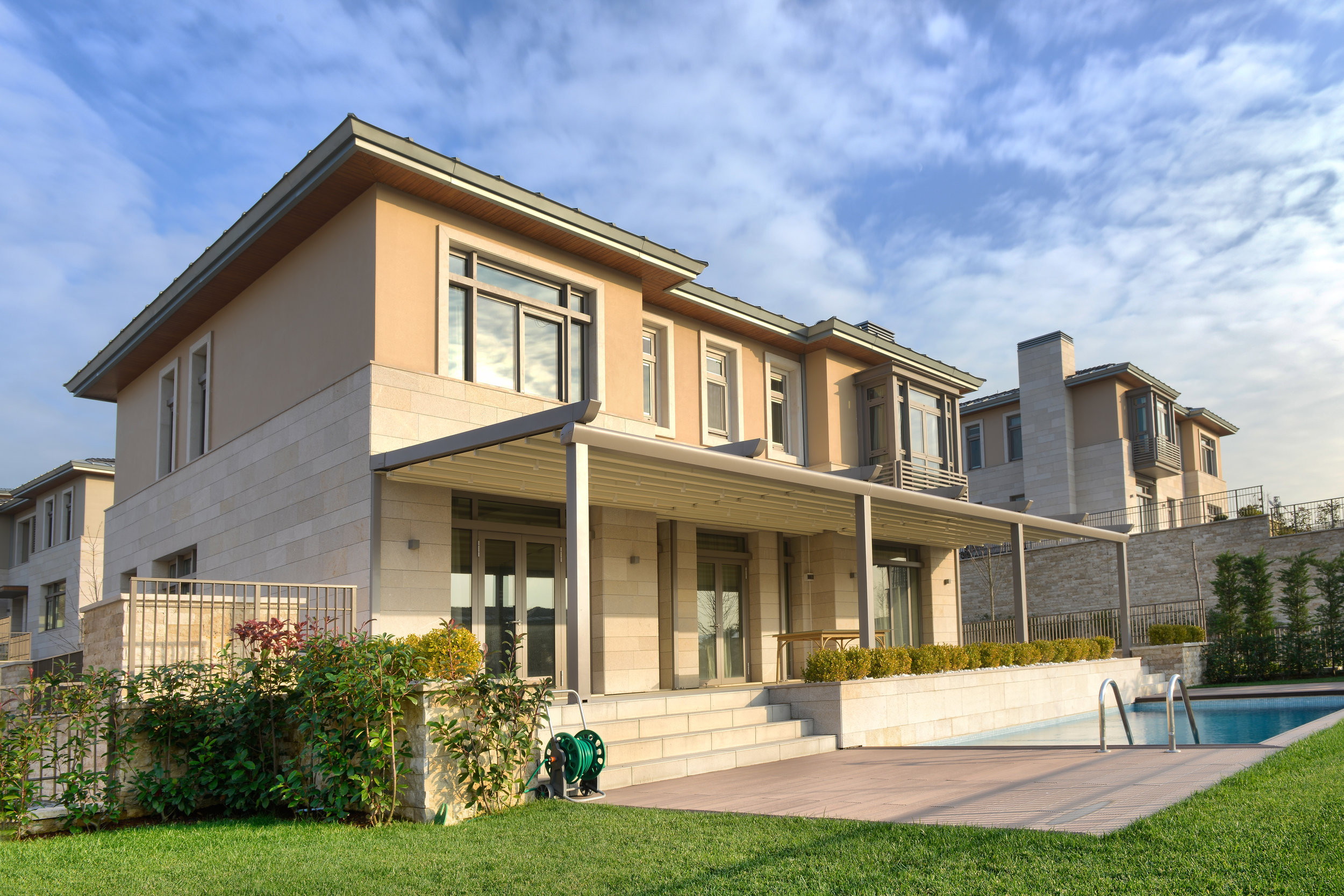 Pergola Roof House