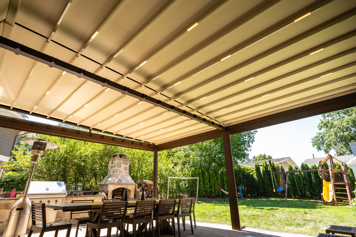 Project Cohn, Clifton, NJ Pergola Roof