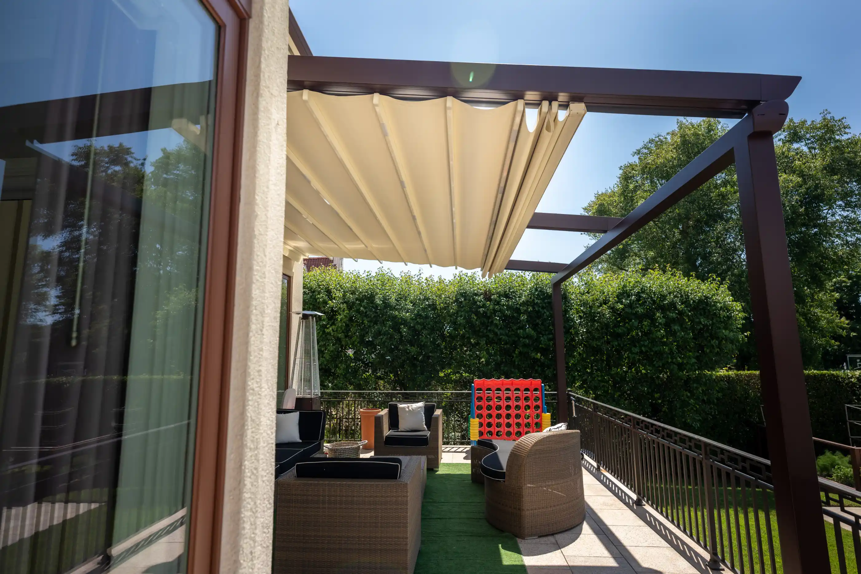 Read full post: Creating the Perfect Outdoor Entertainment Space with a Retractable Pergola