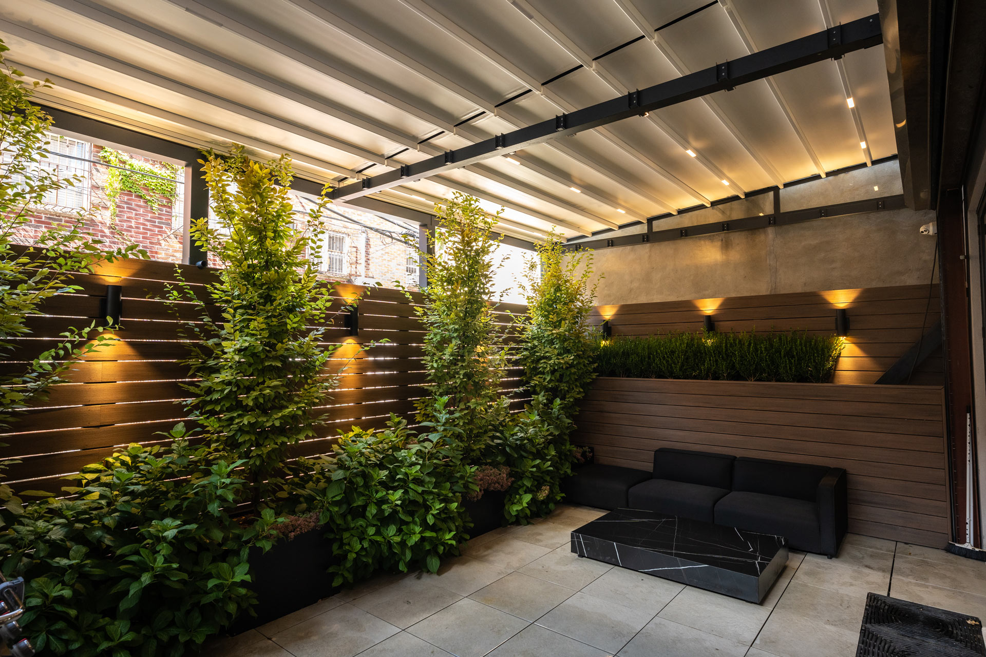 Project Lefkowitz, Brooklyn, NY Pergola Roof